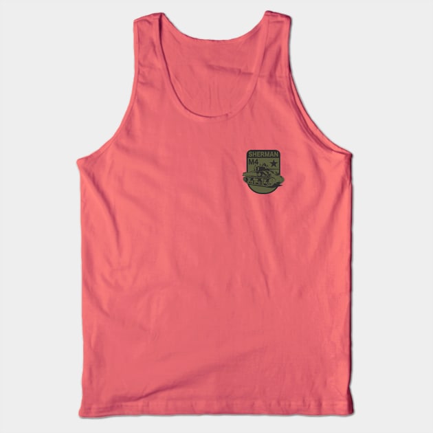 M4 Sherman (Small logo) Tank Top by Firemission45